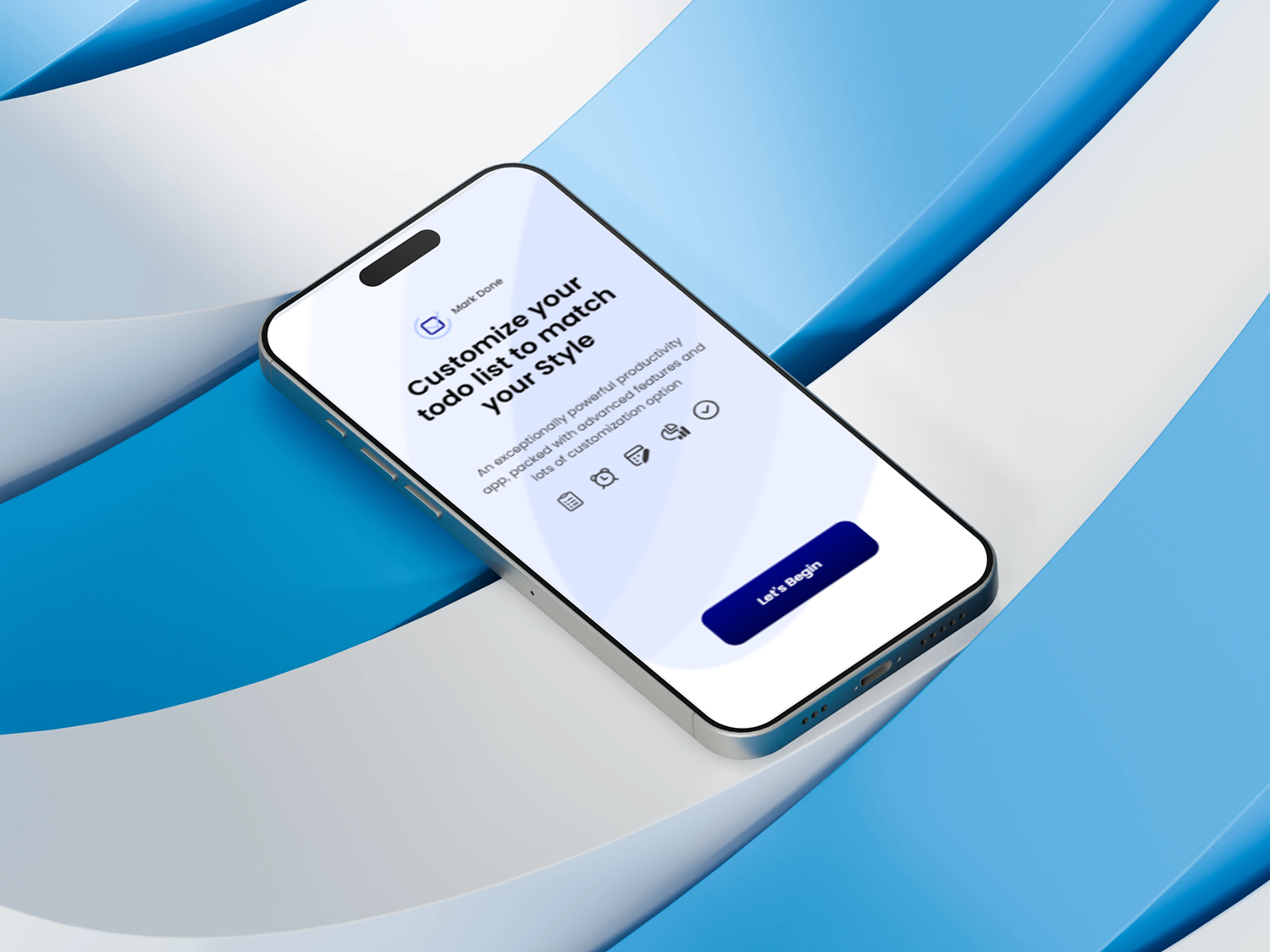 Mark Done Mobile App